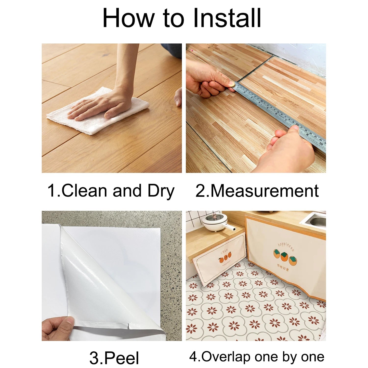 Peel and Stick Floor Tiles Kitchen / Bathroom Backsplash Sticker Detachable Waterproof DIY Tile Stickers for Wall Decoration Tiles Home Decoration (8x8 Inch / 10 Pcs Set) Peel and Stick Floor Tiles Kitchen / Bathroom Backsplash Sticker Detachable Waterproof DIY Tile Stickers for Wall Decoration Tiles Home Decoration (8x8 Inch / 10 Pcs Set)